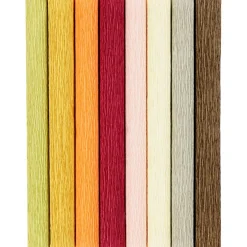 Creativ Company Crepepapir m. stræk - Douce, 8 ark| Påske|Kreativ Leg