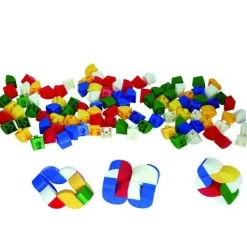 Cubes 2 cm - kvadrant, 200 stk| Vis Alle Varer (Særlige Behov)|Finmotorik