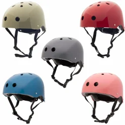 Cykelhjelm - CoConuts Medium 53-58 cm. - Ensfarvet|Børn Børnesikkerhed