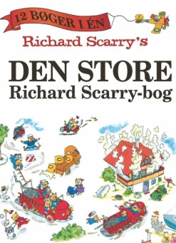 Den store Richard Scarry-bog|Børn Tumlinge Legetøj|Børnebøger