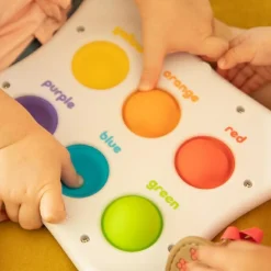 Fat Brain Toys Dimpl - Boblepanel former & farver| Fidget Toys|Matematik & Leg