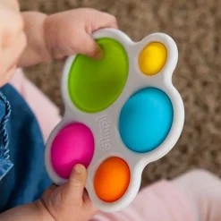 Fat Brain Toys Dimpl - Boblepanel regnbue| Fidget Toys|Tumlinge Legetøj