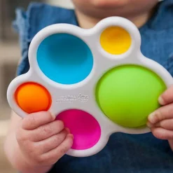 Fat Brain Toys Dimpl - Boblepanel regnbue| Fidget Toys|Tumlinge Legetøj