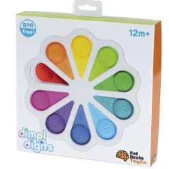 Fat Brain Toys Dimpl - Boblepanel tal| Taktil / Følesans|Logik & Talforståelse