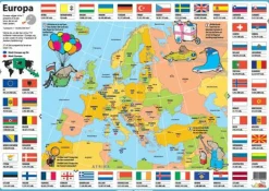 Dækkeserviet - Europa| Skolesjov