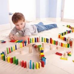 Haba Domino m. dyrevenner| Sorterings- & Stablelegetøj