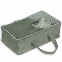 mamamemo Dukkelift inkl. pude og dyne - Mint, 40 cm| Dukkevogn|Dukker