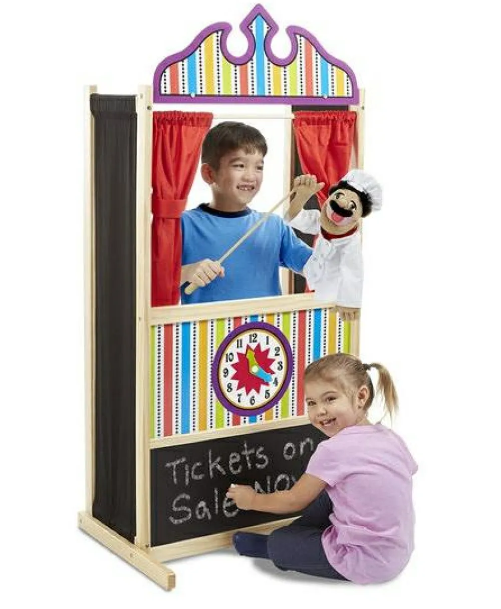 Melissa & Doug Dukketeater| Montessori|Hånddukker