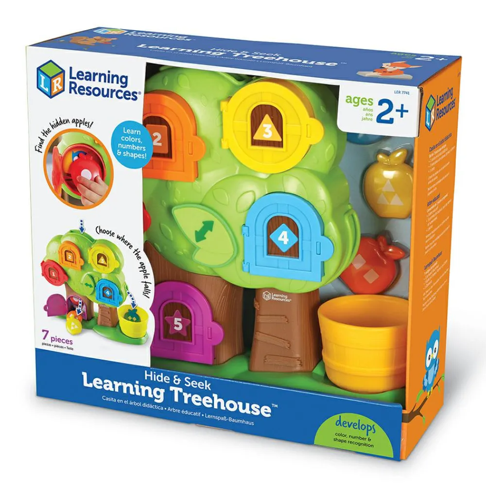 Learning Resources Dyretræet - Lær om form, farve og tal| Sprog & Leg|Matematik & Leg