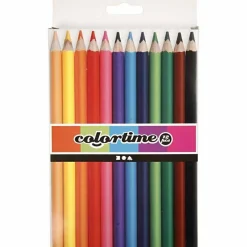 Creativ Company Farveblyanter Jumbo - Ass. farver, 12 stk| Tegne- & Malegrej