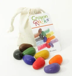 Farvekridt - Crayon Rocks 8 stk i stofpose| Vis Alle Varer (Særlige Behov)|Finmotorik