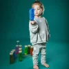 Fascinationsflaske - Blå glitter|Børn Mindfulness For Børn|Bliv Forundret