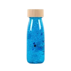 Fascinationsflaske - Blå glitter|Børn Mindfulness For Børn|Bliv Forundret