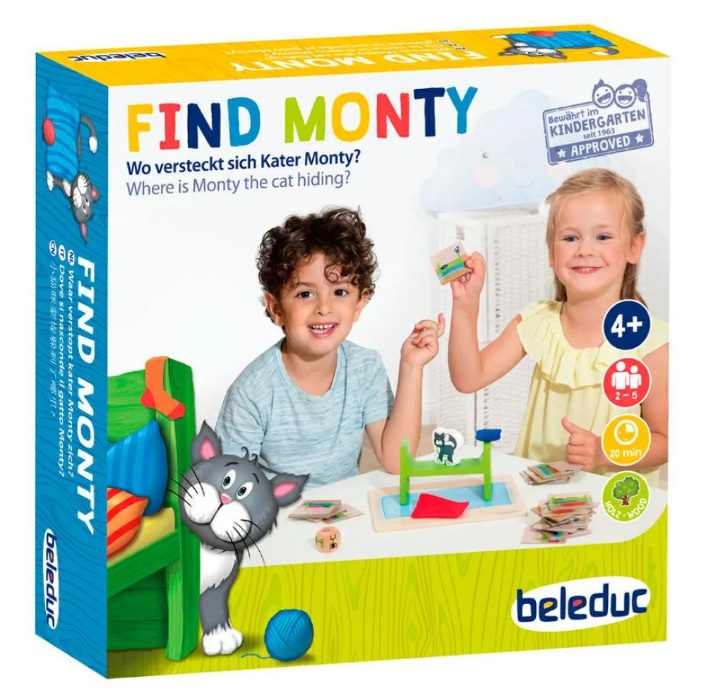 Beleduc Find Monty| Sprog & Leg|Skolesjov
