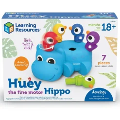 Learning Resources Finmotorik flodhest| Tumlinge Legetøj|Sorterings- & Stablelegetøj