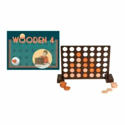 Egmont Toys Fire på stribe - Retro| Legetøj Til Ferien|Spil