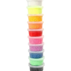 Creativ Company Foam Clay 10 x 35 gr. - Basisfarver| Påske|Kreativ Leg