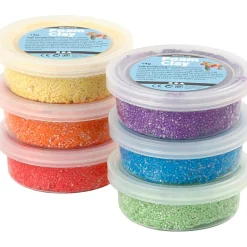 Creativ Company Foam Clay 6 x 14 gr. - Metallic| Påske|Kreativ Leg