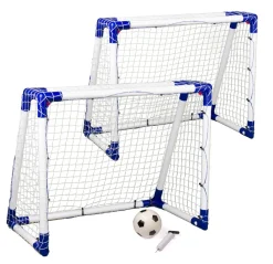 Fodboldmål Junior 2 stk. - 110 x 90 x 60 cm.| Udeleg|Sportslegetøj & Gøgl