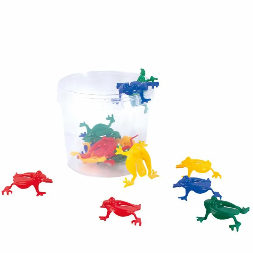 Playbox Frøhoppespil m. transparent bøtte| Spil