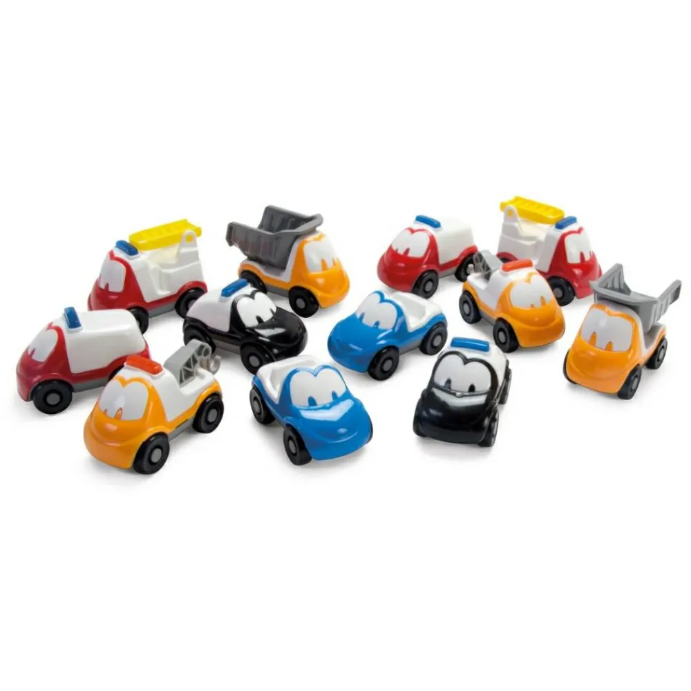 Dantoy FunCars bilsæt, 12 stk| Tumlinge Legetøj|Legebiler
