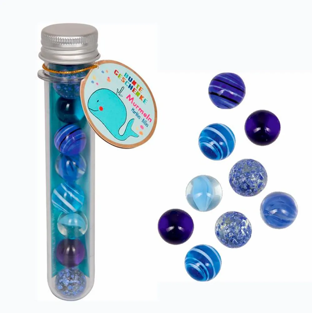 Spiegelburg Glaskugler - Ocean, 9 stk| Kuglebane