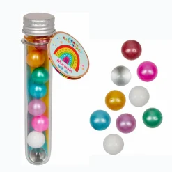 Spiegelburg Glaskugler - Regnbue, 9 stk| Kuglebane