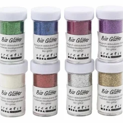 Creativ Company Glimmer - Basis, 8 x 27 ml.| Påske|Jul