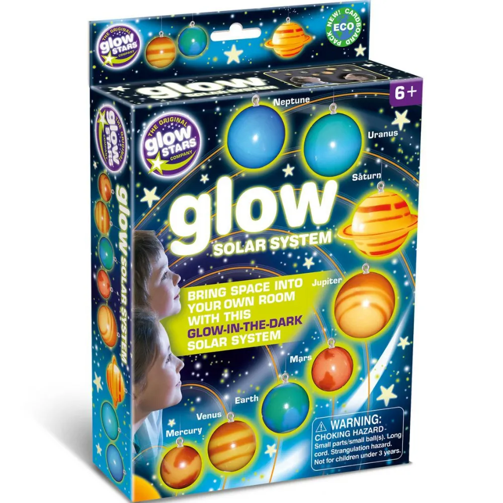 Brainstorm Glow - Solsystem til loftet, 8 dele| Astronomi