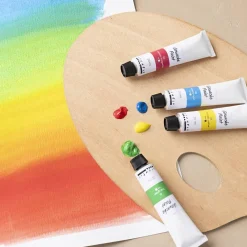 Creativ Company Gouache maling 20 ml. - Basisfarver, 6 stk| Voksenværk|Tegne- & Malegrej