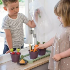 Dantoy Green Garden mini drivhus, 18 dele| Økologisk Eller Bæredygtig|Udeleg