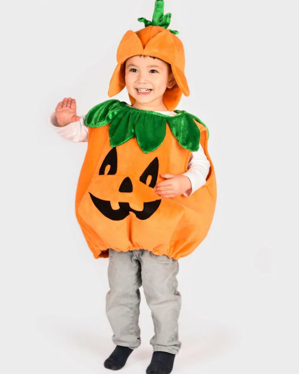 Den Goda Fen Græskardragt, str. 2-4 år| Halloween|Fastelavn