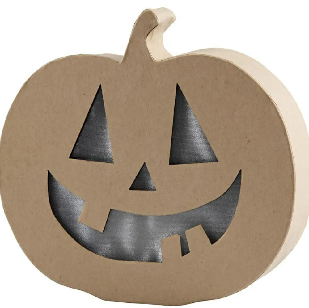 Creativ Company Græskarhoved til lys - H: 20 cm.| Halloween