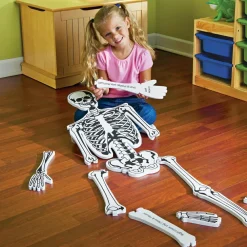 Learning Resources Gulvpuslespil - Skelet| Halloween|Anatomi/Kroppen