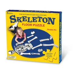 Learning Resources Gulvpuslespil - Skelet| Halloween|Anatomi/Kroppen