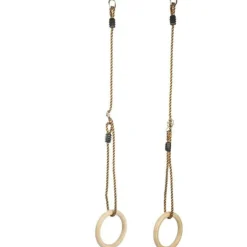 Gymnastikringe i træ - Ø15,8 cm.| Gynger