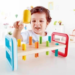 Hape Hammerbræt - Regnbue| Babylegetøj|Tumlinge Legetøj
