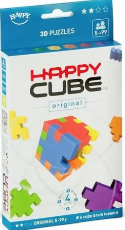 Happy Cube Original, 6-pak| Legetøj Til Ferien|Spil