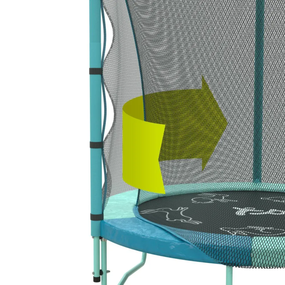 Havetrampolin inkl. net - Ø139 cm| Grovmotorik|Trampoliner