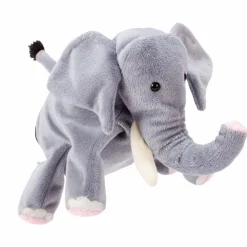 Beleduc Hånddukke 29 cm - Elefant| Hånddukker|Babylegetøj