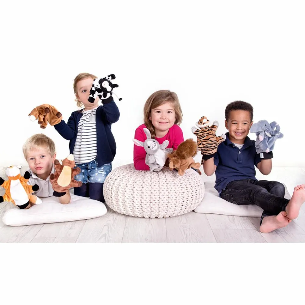 Beleduc Hånddukke 32 cm - Ræv| Hånddukker|Babylegetøj
