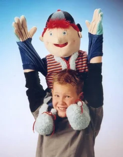 Hånddukke Phil, 70 cm.| Sprog & Leg|Hånddukker