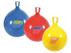 Hoppebold 65cm blå| Udeleg|Sportslegetøj & Gøgl