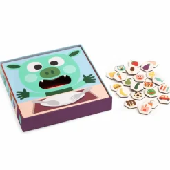 Djeco Hukommelsesspil - Memo Lunch| Sprog & Leg