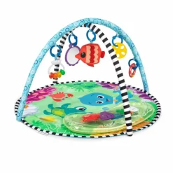 Baby Einstein 2-i-1 aktivitetstæppe - Sea Floor Explorers| Tumlinge Legetøj|Babylegetøj