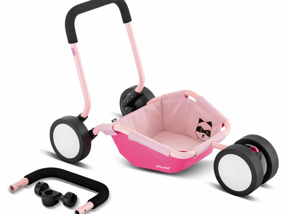 PUKY 2-i-1 gåvogn & trailer | TRAILY| Løbecykler|Babylegetøj