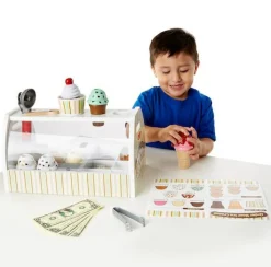 Melissa & Doug Iscafé i træ| Legekøkken & Legemad