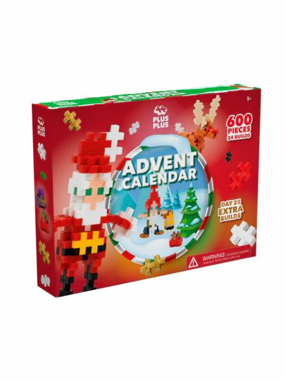 Plus-Plus Julekalender 2024 - , 600 stk| Jul