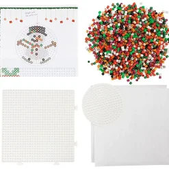 Creativ Company Julekrea med BioBeads - Snemand m.fl.| Økologisk Eller Bæredygtig|Kreativ Leg