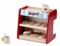 Wonderworld Kaffebar i træ| Trælegetøj|Rolleleg